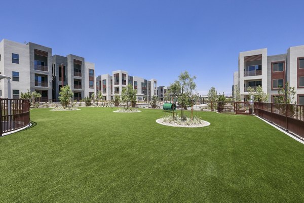 dog park at Elysian at Sunset Apartments
