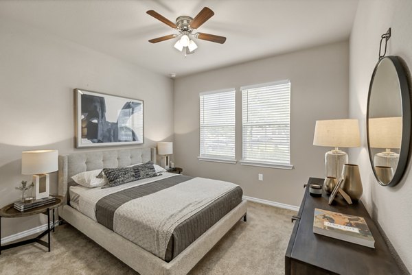 bedroom at Wiregrass at Stone Oak Apartments