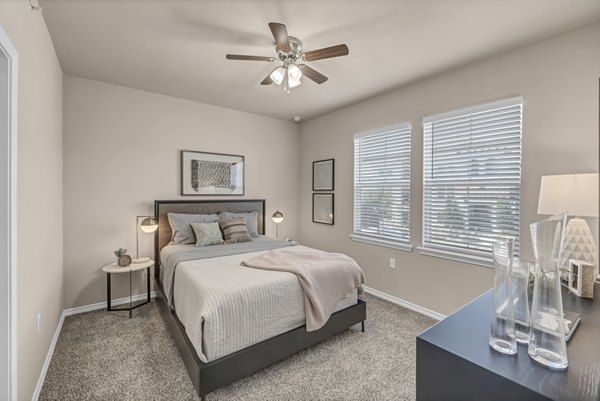 bedroom at Wiregrass at Stone Oak Apartments