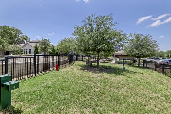 dog park at Wiregrass at Stone Oak Apartments