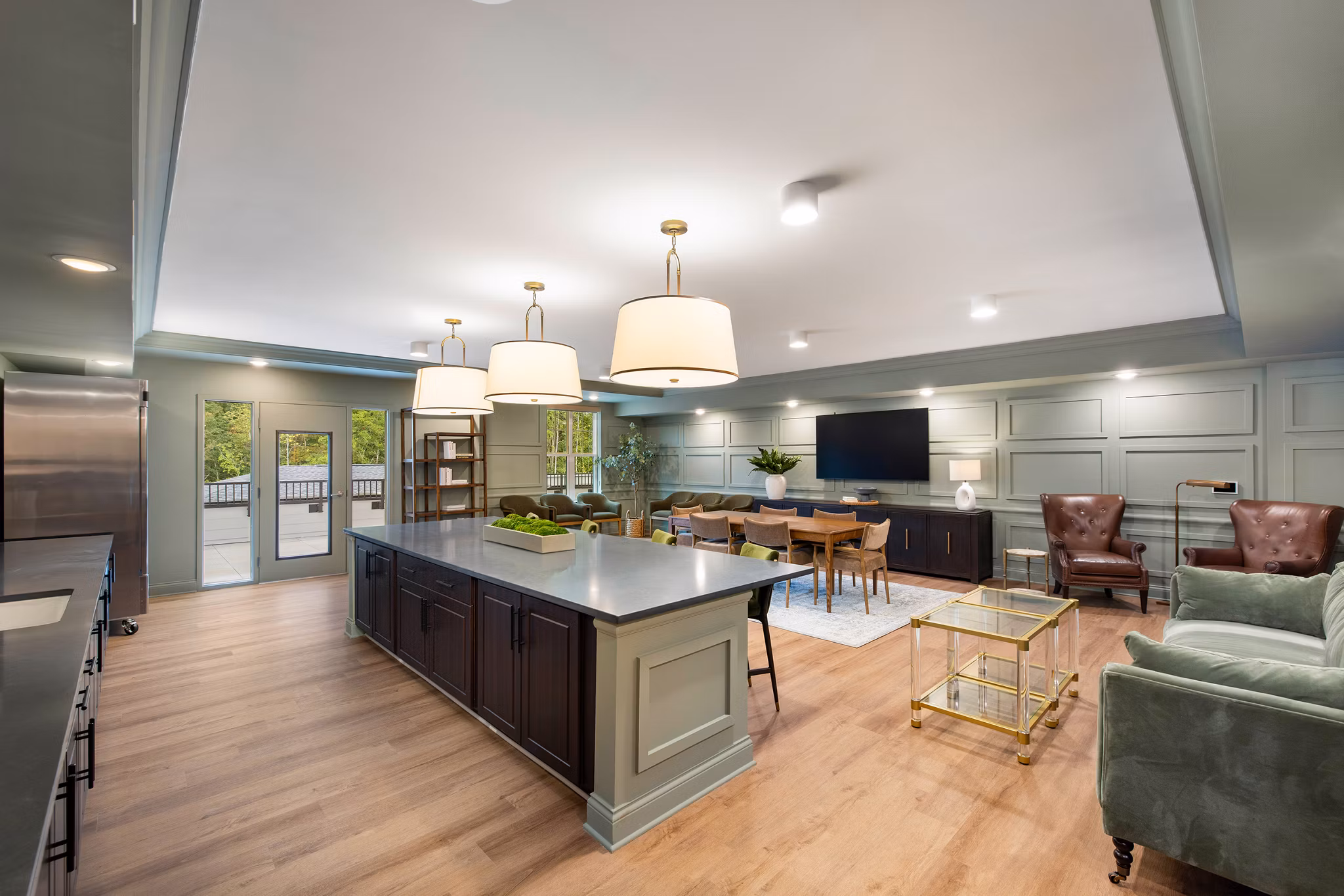 clubhouse at Album Summit Pines Apartments