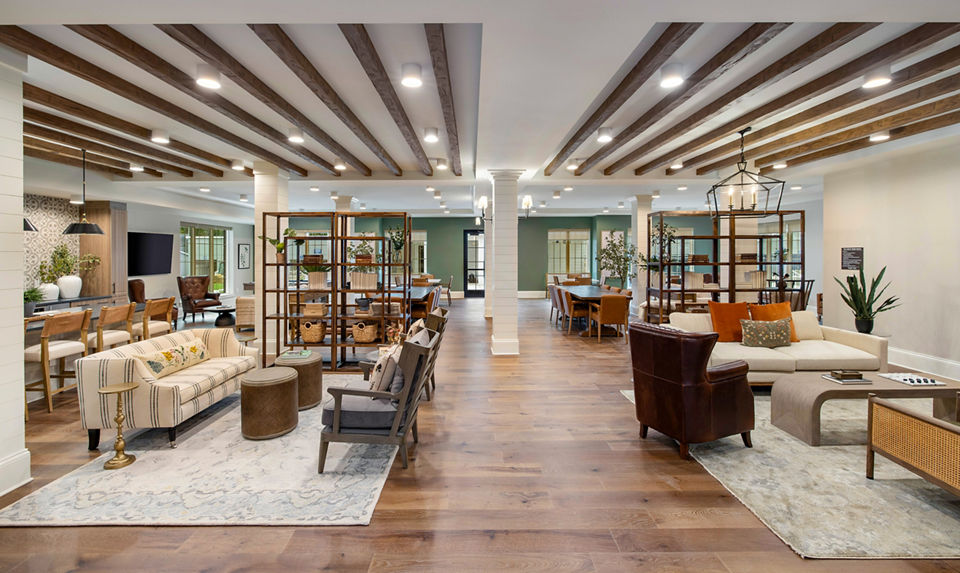 clubhouse at Album Summit Pines Apartments