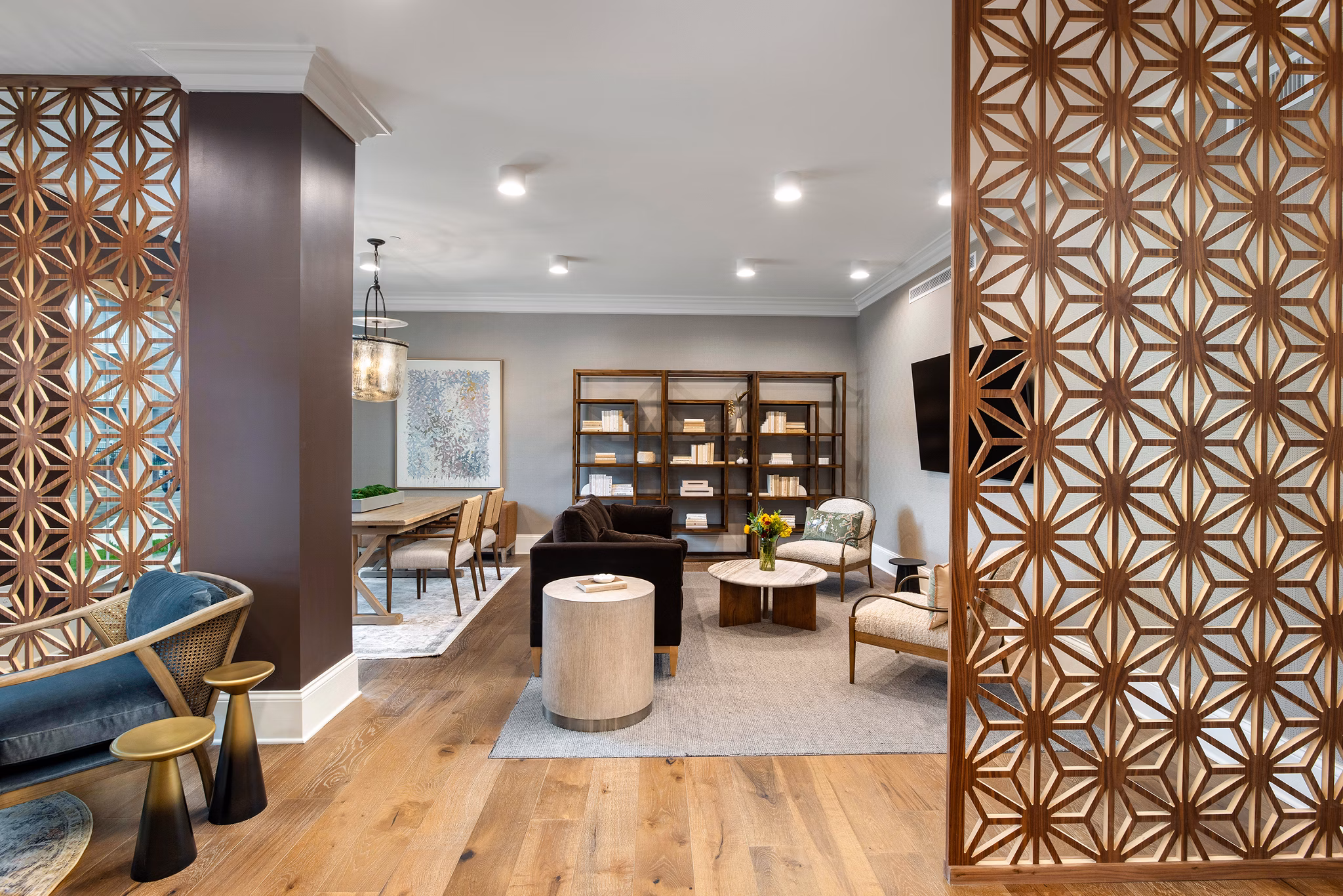 clubhouse at Album Summit Pines Apartments