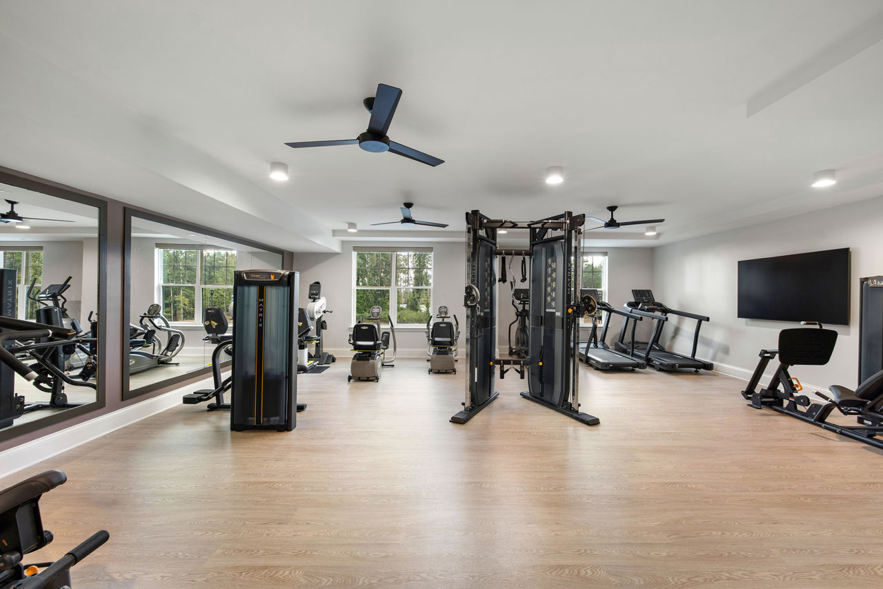 Gym at Album Summit Pines (1 of 3)