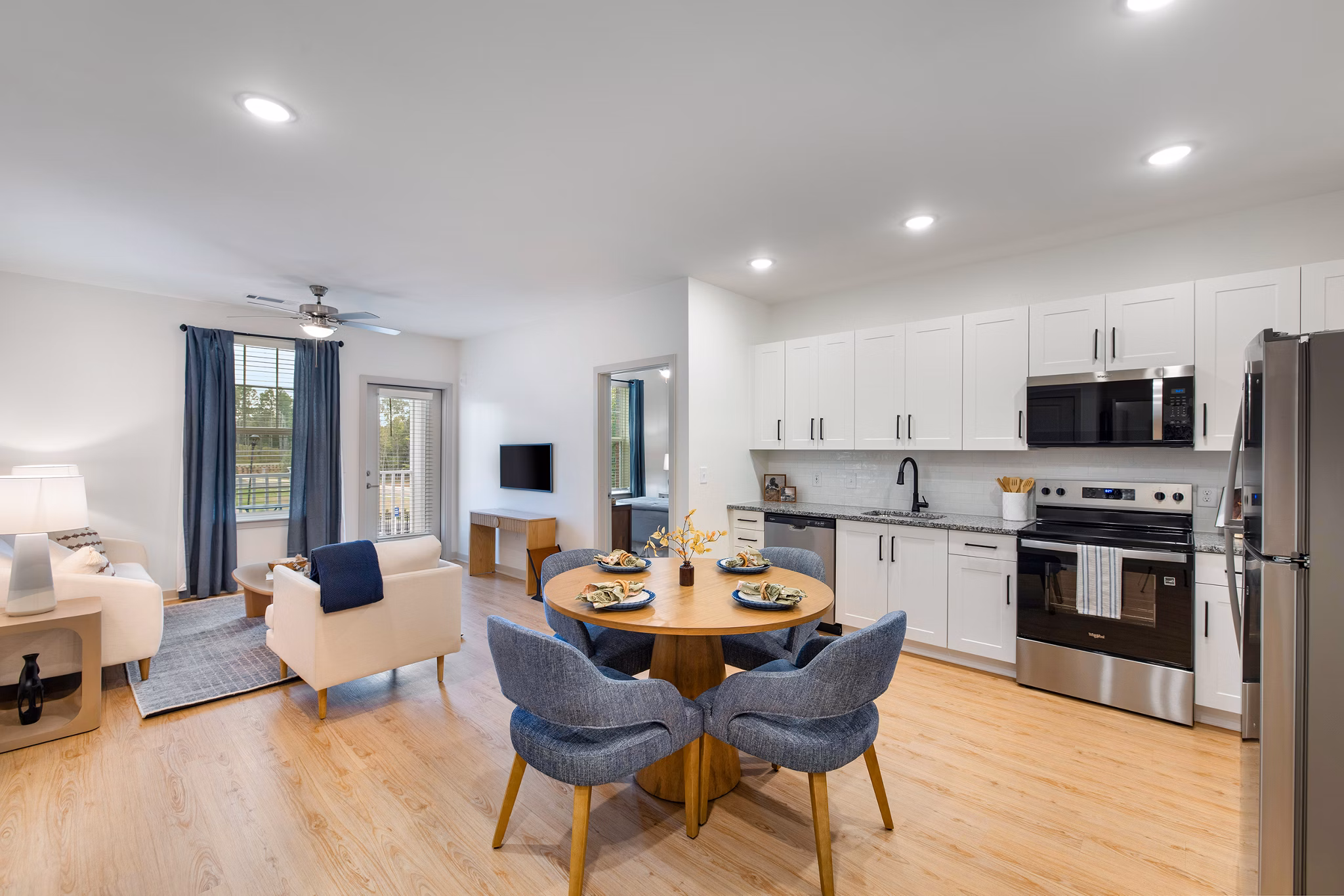 kitchen at Album Summit Pines Apartments