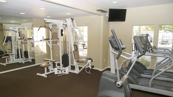 fitness center at Teresina Apartments