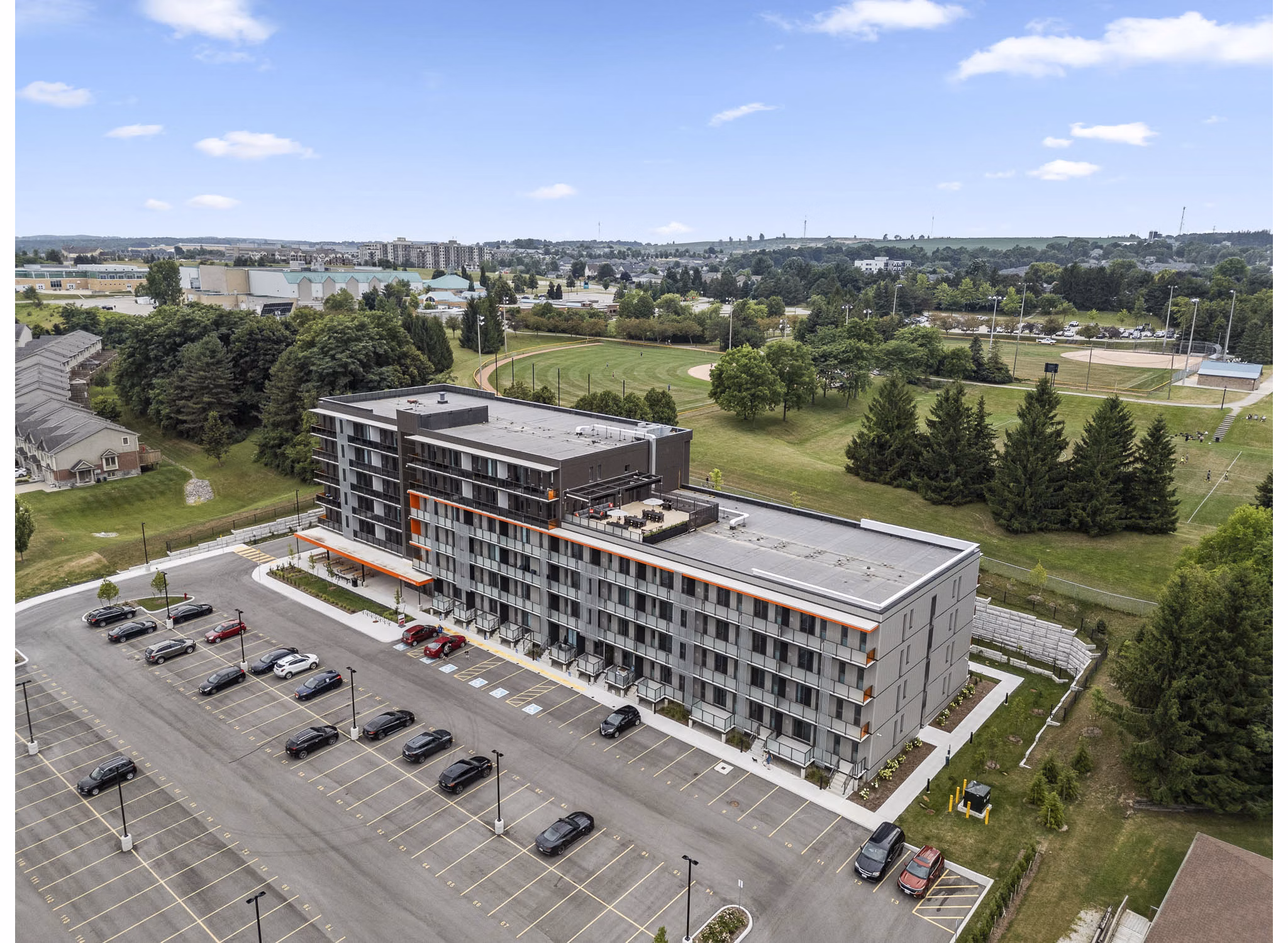 building at FUZE Woodstock Apartments