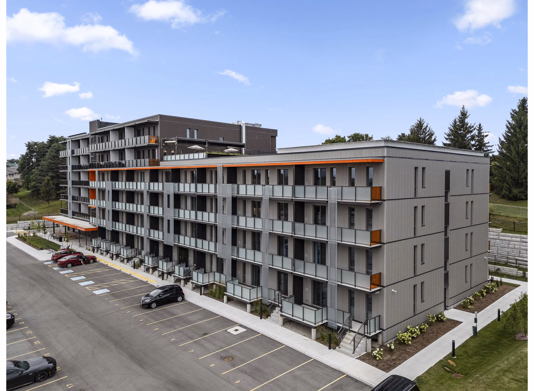 building at FUZE Woodstock Apartments