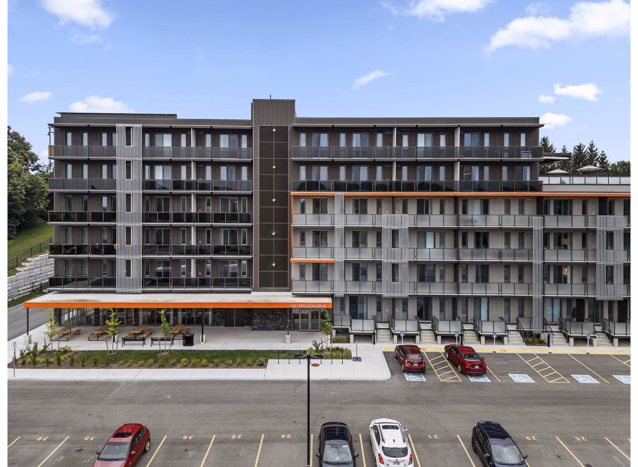 building at FUZE Woodstock Apartments