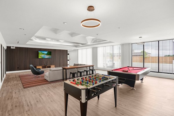 clubhouse at FUZE Woodstock Apartments