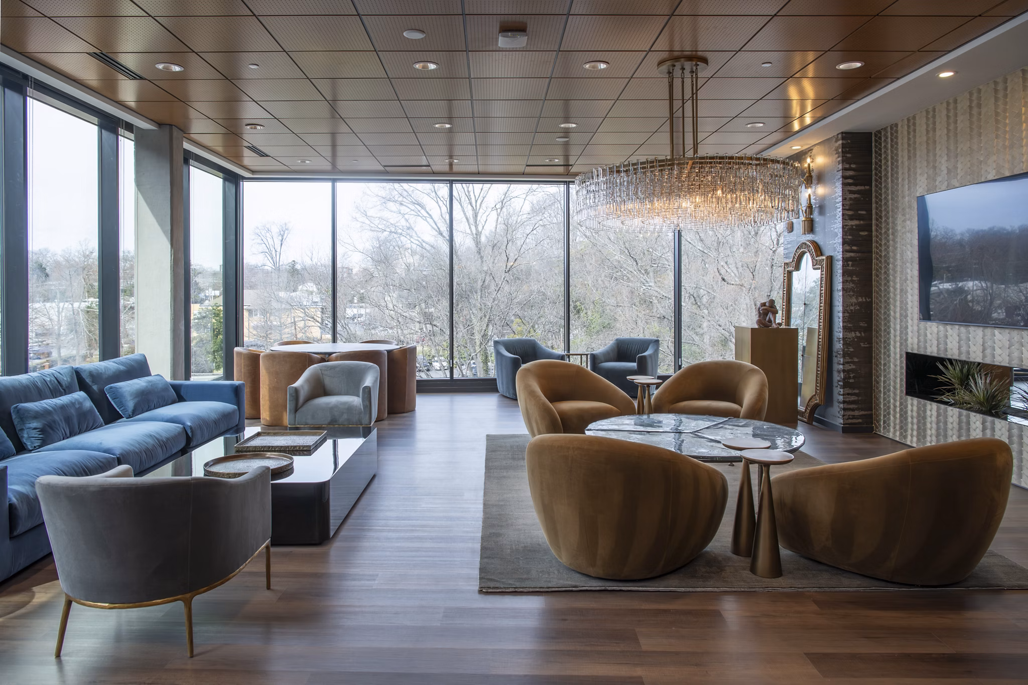 Clubhouse/Lobby at The Seventeen Hundred on East Apartments