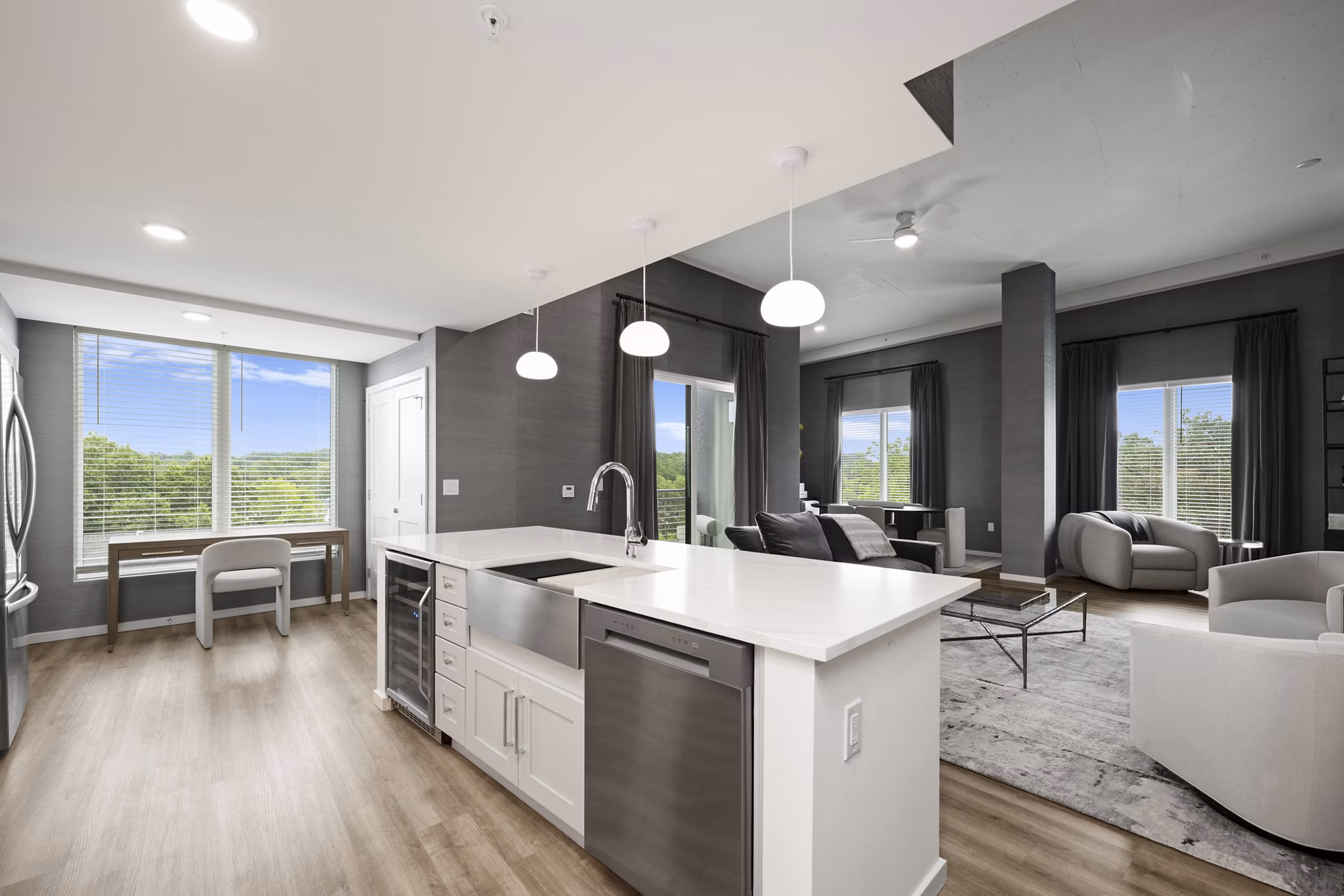 Clubhouse/Lobby at Seventeen Hundred Apartments