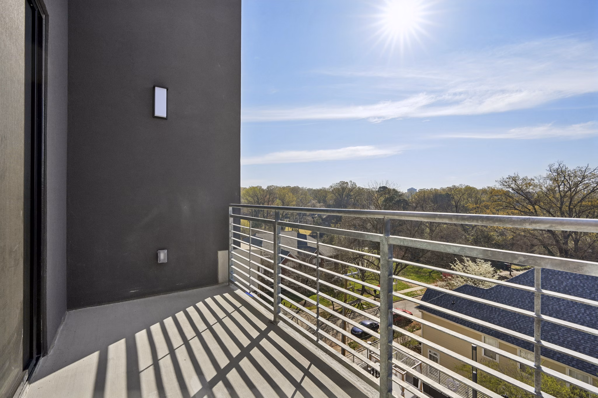 Patio at The Seventeen Hundred on East Apartments