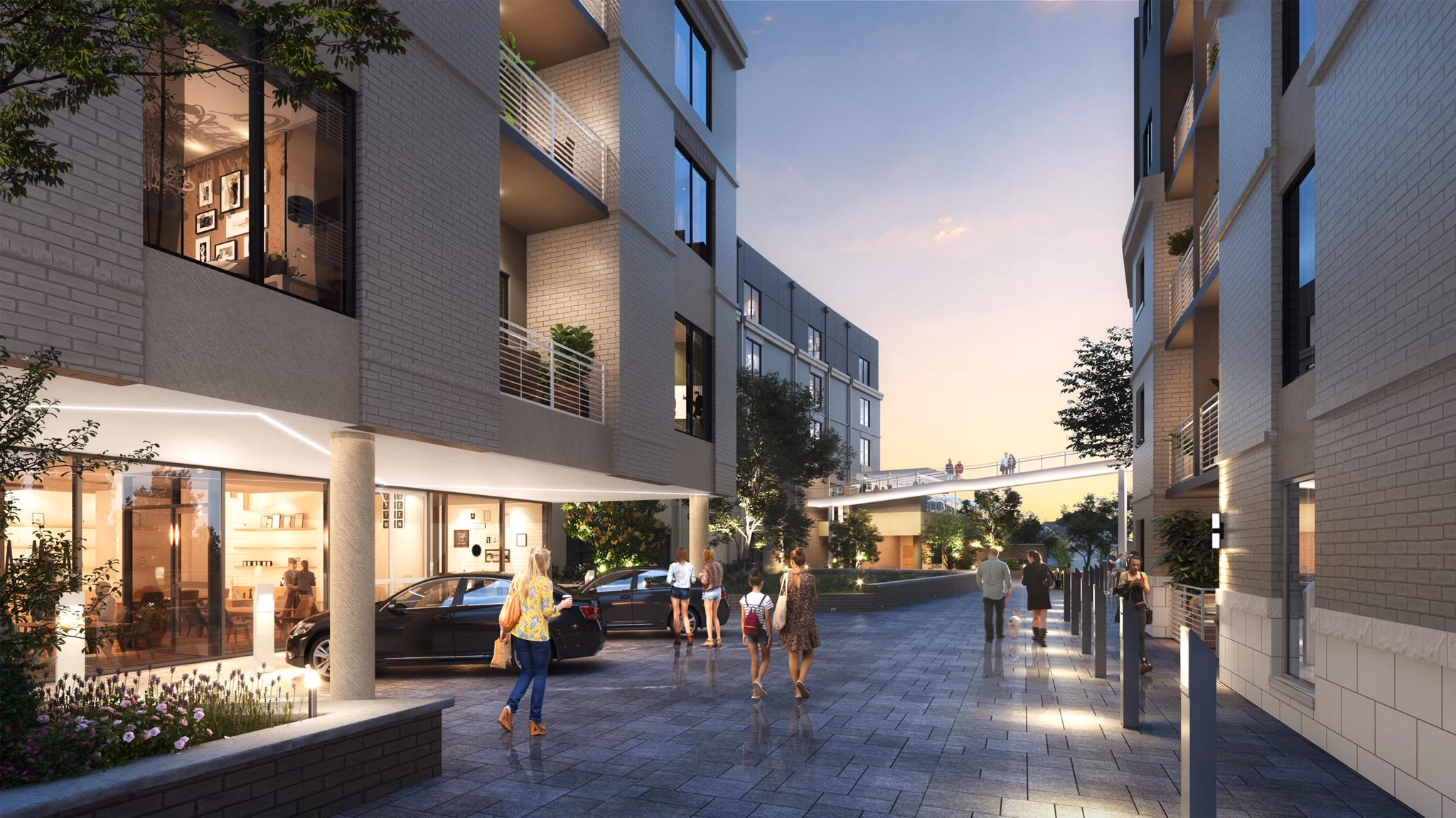 Patio at The Seventeen Hundred on East Apartments