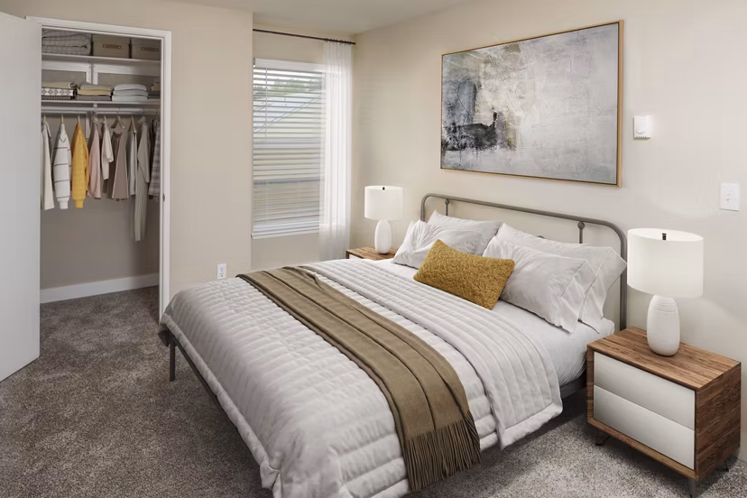 bedroom at Avana Powell Valley Apartments