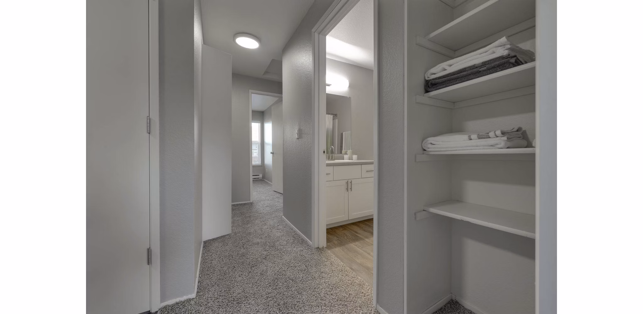 Closet at Avana Powell Valley Apartments