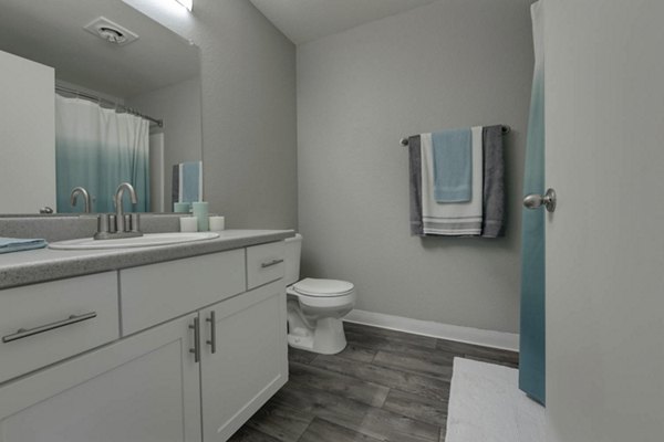 bathroom at Avana Powell Valley Apartments