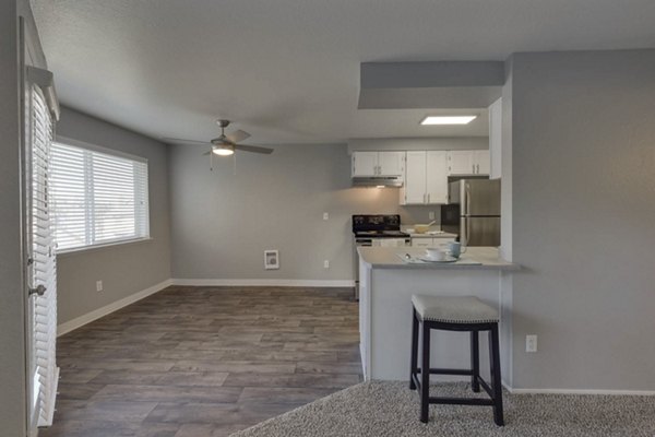 living room at Avana Powell Valley Apartments