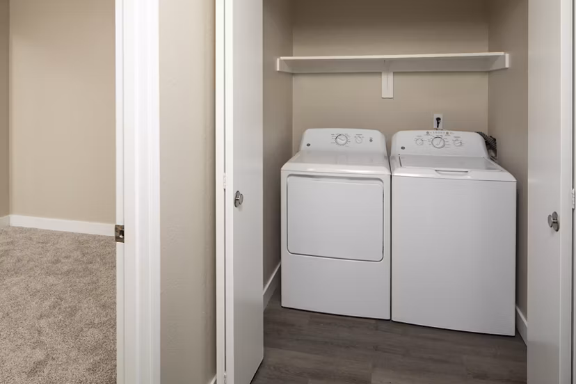 laundry room at Avana Powell Valley Apartments