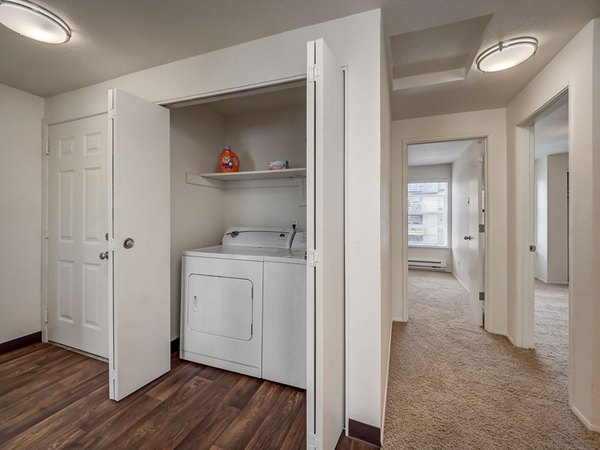 laundry room at Avana Powell Valley Apartments