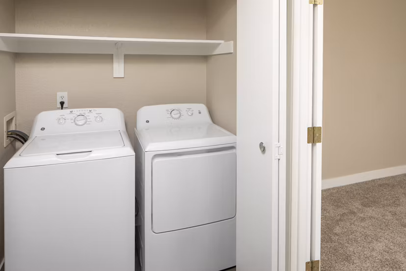 laundry room at Avana Powell Valley Apartments