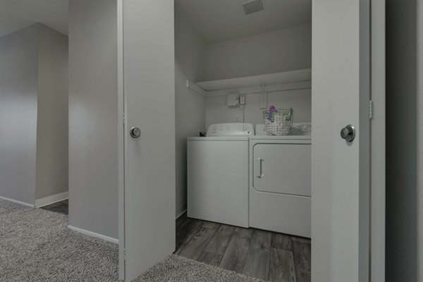laundry room at Avana Powell Valley Apartments