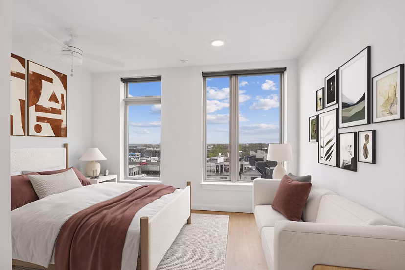 bedroom at Westerly House Apartments
