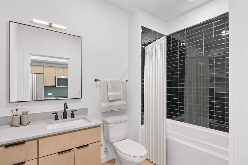 bathroom at Westerly House Apartments