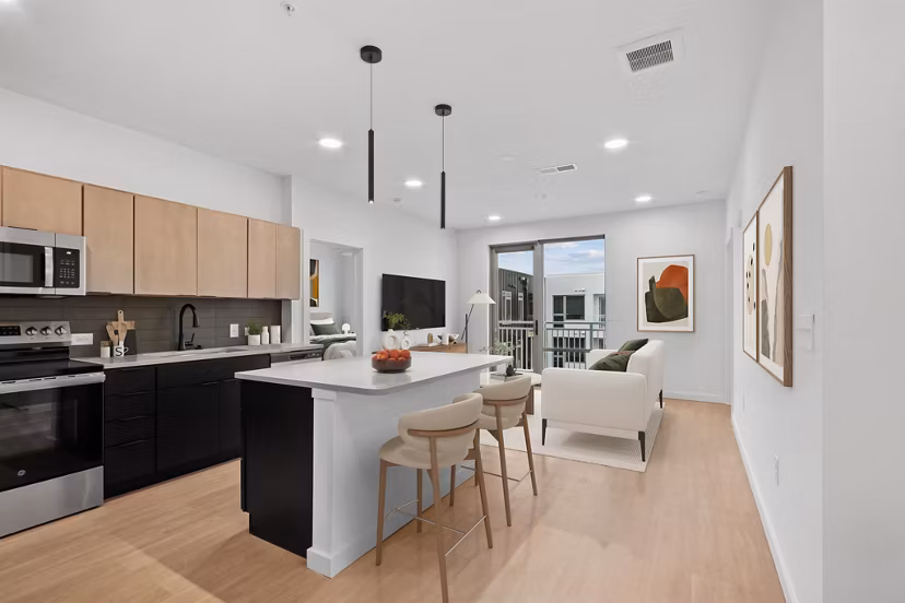 kitchen at Westerly House Apartments