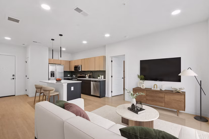 living room at Westerly House Apartments