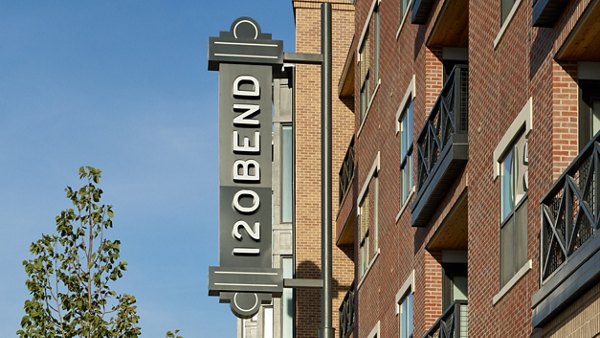 signage at 120 & 220 Bend Apartments