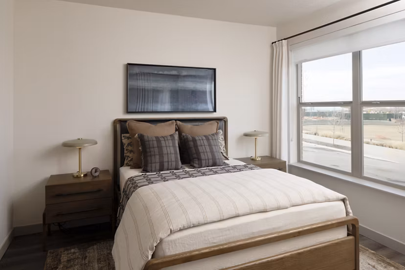 bedroom at 120 & 220 Bend Apartments 