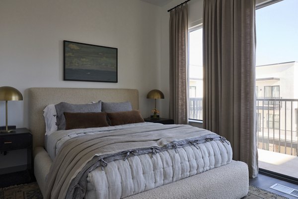 bedroom at 120 & 220 Bend Apartments
