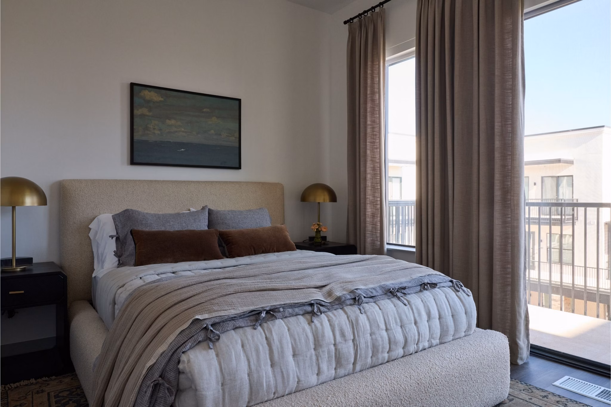 bedroom at 120 & 220 Bend Apartments 