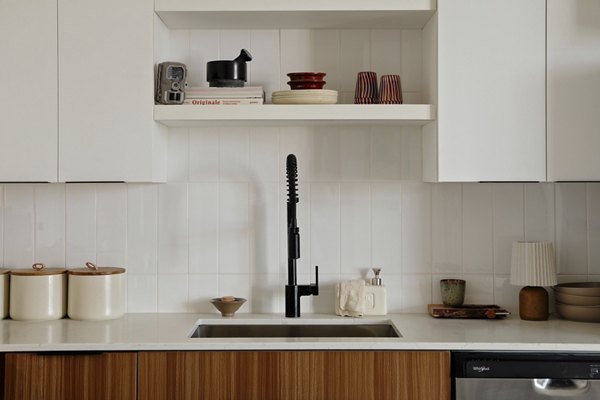 kitchen at 120 & 220 Bend Apartments 