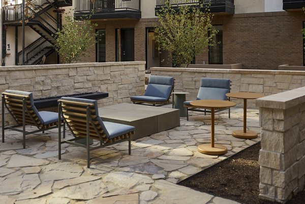 grill area at 120 & 220 Bend Apartments
