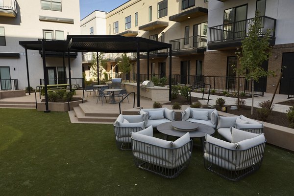 grill area at 120 & 220 Bend Apartments