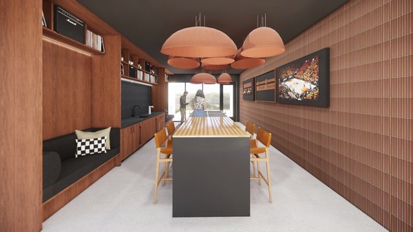 rendering for 120 & 220 Bend Apartments