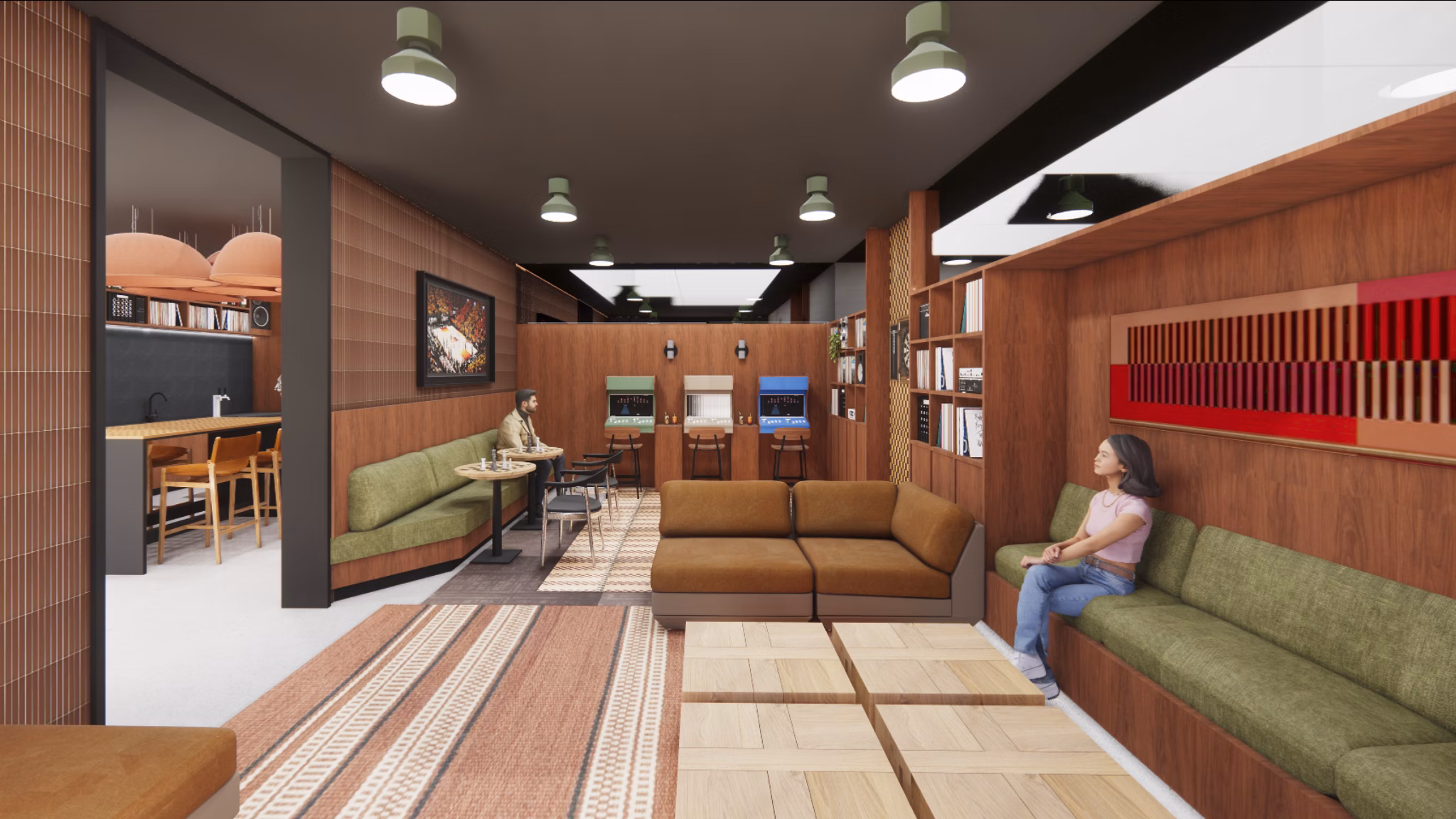 rendering for 120 & 220 Bend Apartments