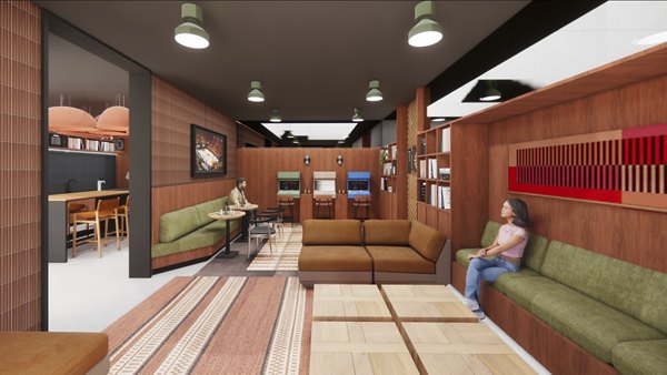 rendering for 120 & 220 Bend Apartments
