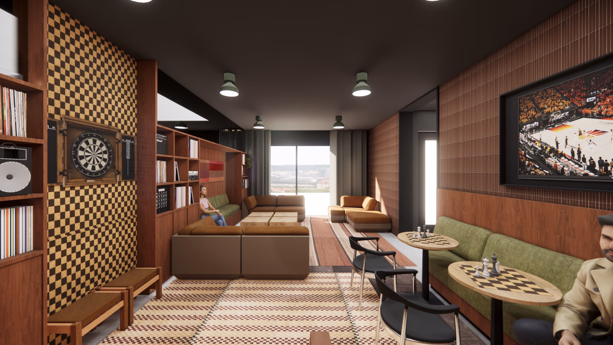 rendering for 120 & 220 Bend Apartments