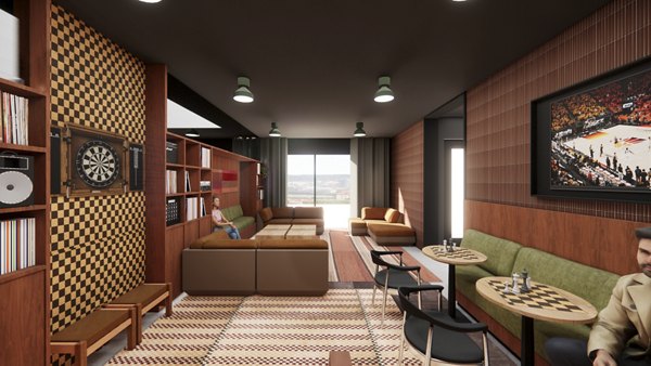 rendering for 120 & 220 Bend Apartments