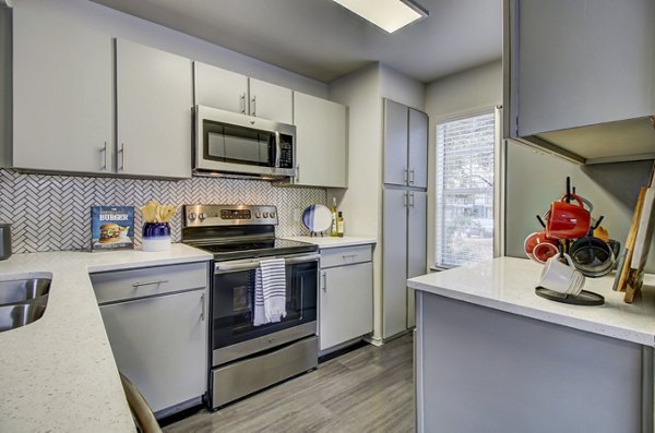 kitchen at NOAH Apartments Apartments