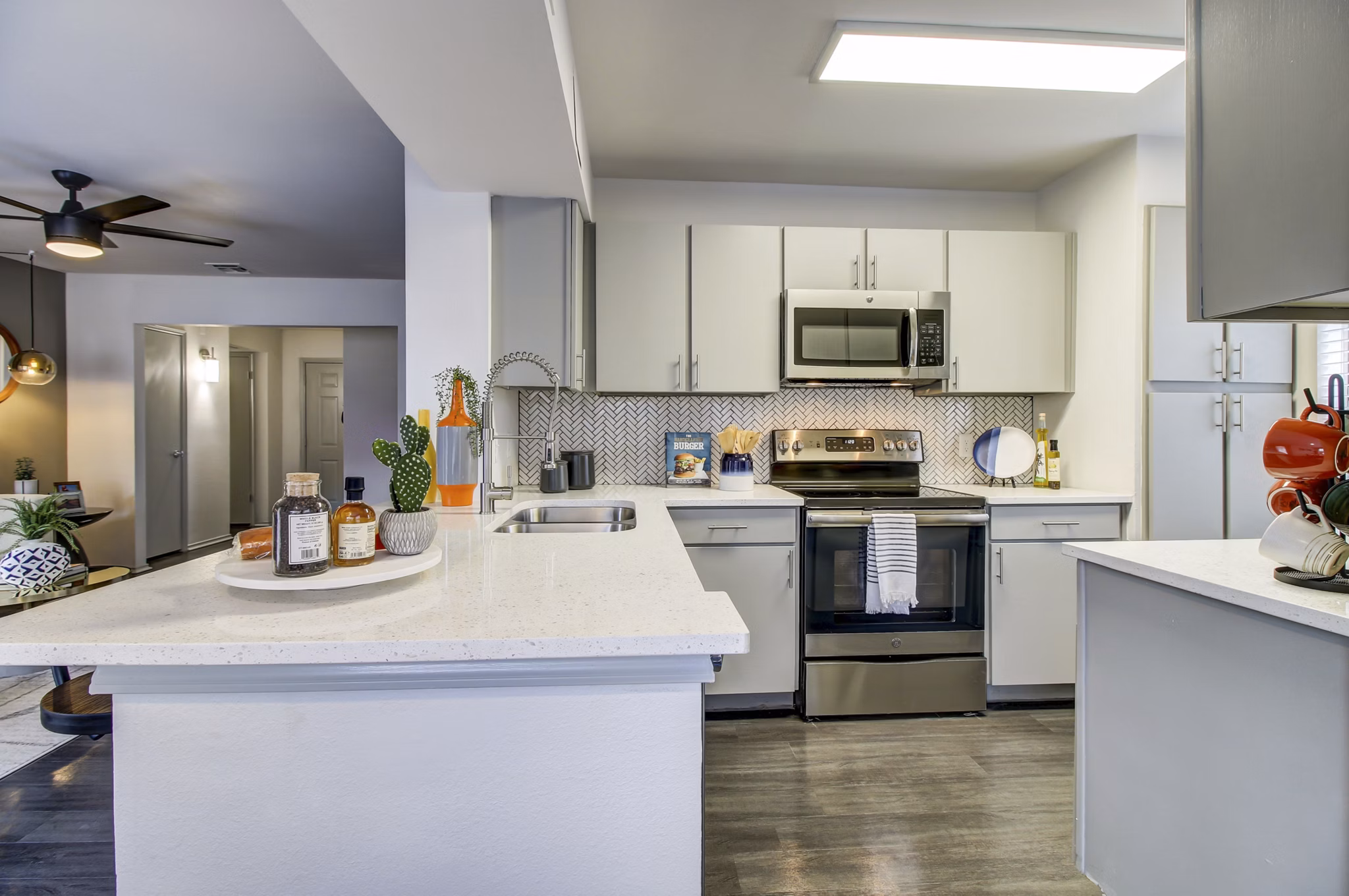 kitchen at NOAH Apartments Apartments