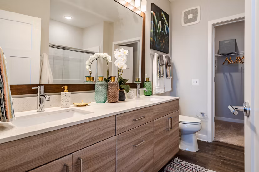 bathroom at Skye 750 Apartments