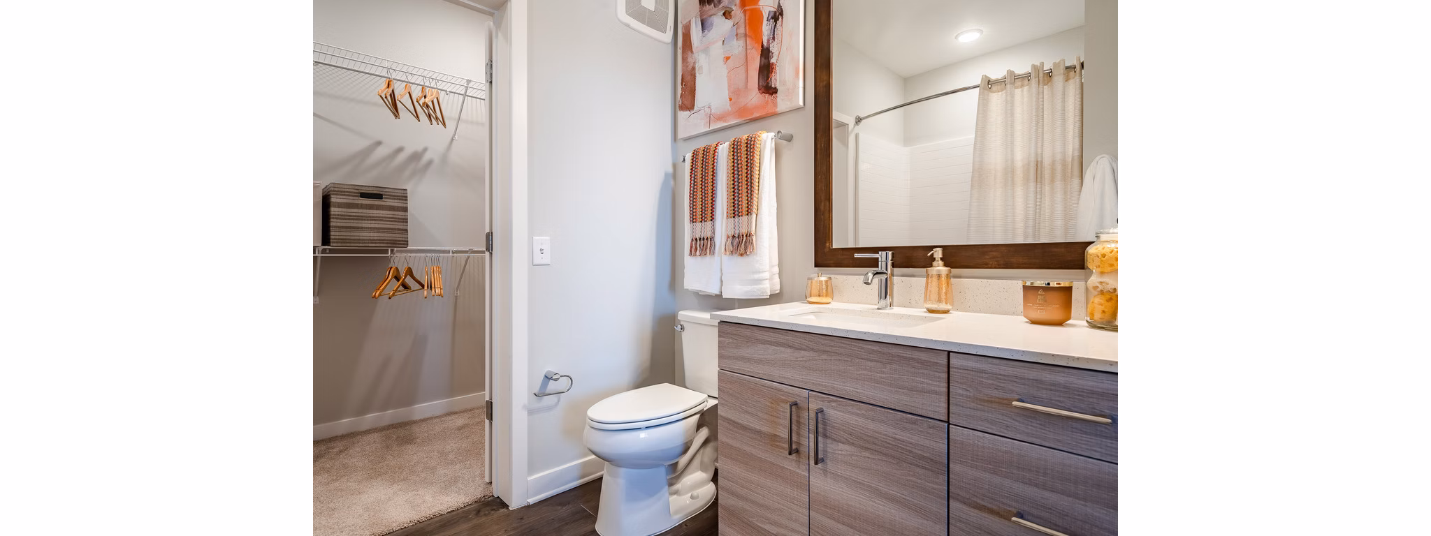 bathroom at Skye 750 Apartments