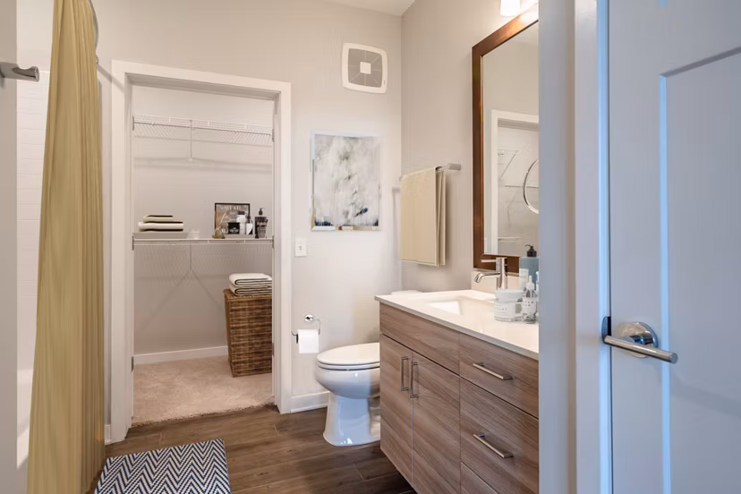bathroom at Skye 750 Apartments