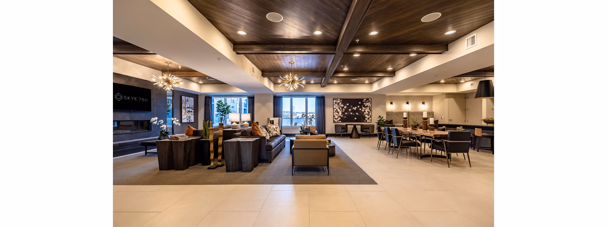 clubhouse at Skye 750 Apartments