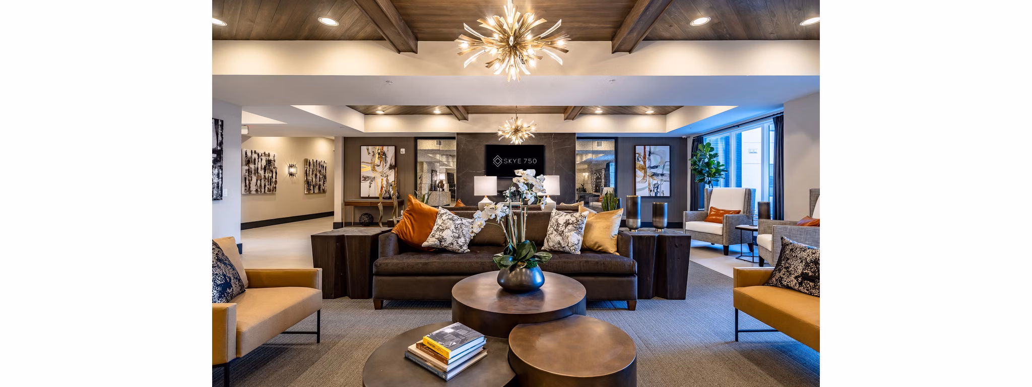 clubhouse at Skye 750 Apartments