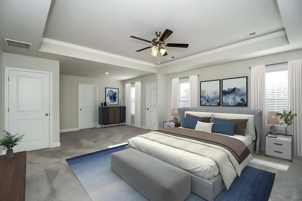 bedroom at Summerwell Cedarcrest Apartment Homes